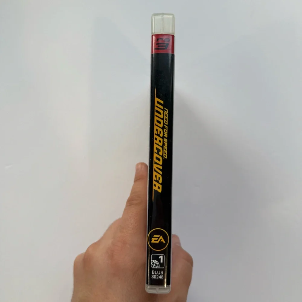 Need for Speed:‎ Undercover (Sony PlayStation 3, 2008) PS3 CIB Cracked Case
